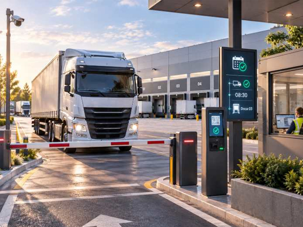control de acceso en centros logisticos
